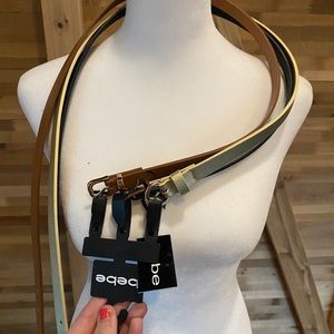BNWT set of Bebe belts